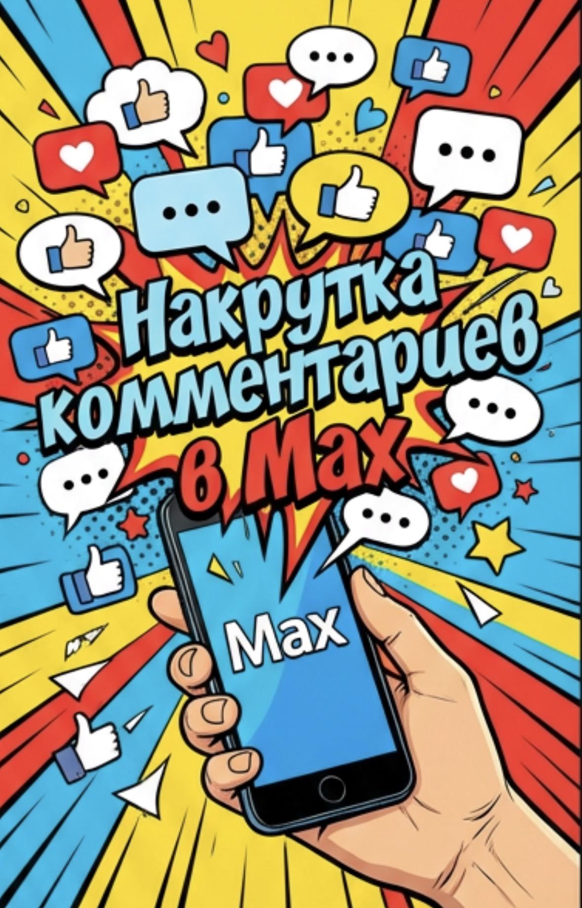 накрутка комментариев в макс